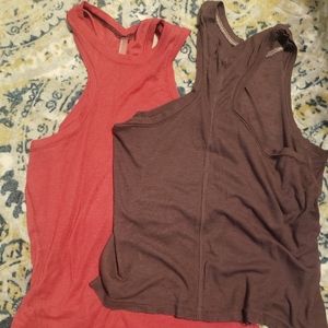 Free People Very Varsity Tank Tops, Small.